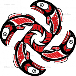 Image result for salmon native art | Tattoo Ideas | Pinterest ...