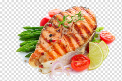 Cooked fish with asparagus, Barbecue Taco Salmon Grilling ...