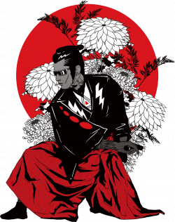 Long-sleeved T-shirt Clothing - Japanese samurai color 2756*3484 ...