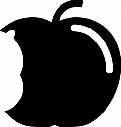 Apple With Big Bite Svg Png Icon Free Download (#58657 ...