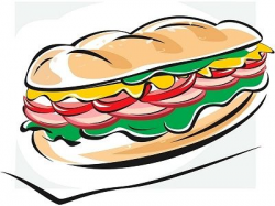 Sub Sandwich Clipart Cliparts.co | Clipart | Clip art ...