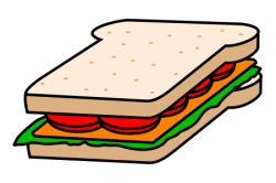 Drawing a cartoon sandwich - Clip Art Library