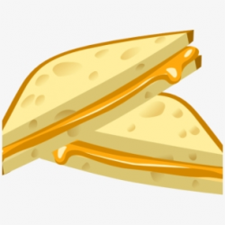 Grilled Cheese Cliparts - Transparent Background Cheese ...