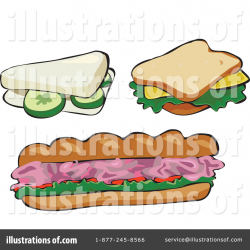 Sandwich Clipart #66203 - Illustration by Prawny