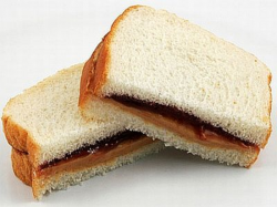 Peanut Butter And Jelly Sandwich - Clip Art Library