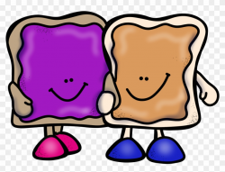 Peanut Clipart Sandwich - Transparent Pb&j Clipart, HD Png ...
