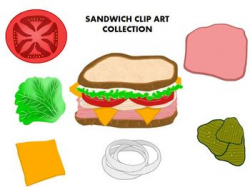 Sandwich Clip Art & Worksheets | Teachers Pay Teachers