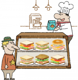 Sandwich Shop Clipart