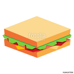 Free Sandwich Clipart square, Download Free Clip Art on ...