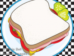 Sandwich Clipart square 2 - 300 X 264 Free Clip Art stock ...