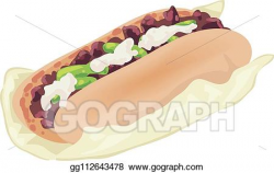Vector Stock - American food philly cheese steak sandwich ...
