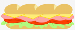 Sandwich Clipart Subway Restaurant - Sub Sandwich Clipart ...