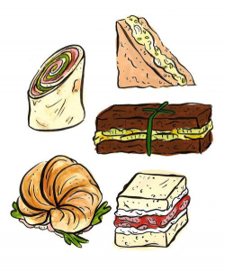 Tea Sandwiches- Katrina Castillo | My Work | Tea sandwiches ...