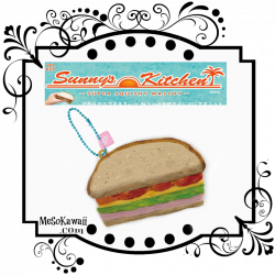 Sunny's Kitchen Sandwich squishy | MeSoKawaii SQUISHY & KAWAII ...