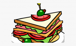 Clipart Wallpaper Blink - Sandwich Clip Art #2458128 - Free ...