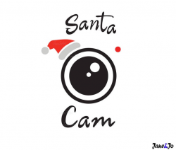 SANTA CAM SVG files Christmas Cam svg , Christmas Ornament Svg, Elf Cam Svg  , Santa Camera Svg Clipart, santa cam hat svg ,Santa Watch svg