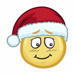 Merry Christmas Emojis - Christmas Stickers by Simeon O'Connor