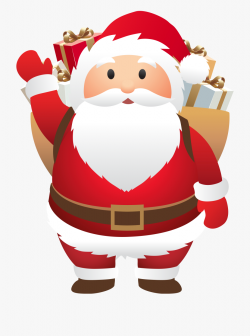 Cute Santa Png Clipart Image - Cute Santa Claus Transparent ...