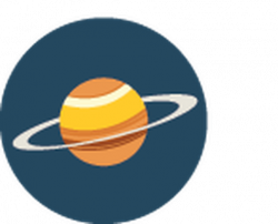 Science Icons - Yellow and Blue - Saturn | Clipart | The Arts ...