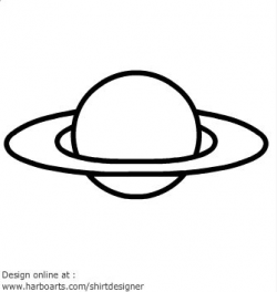 Planet Saturn - Vector Graphic | EL Wire Ideas | Saturn ...