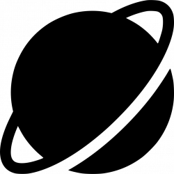 Space Saturn Planet Svg Png Icon Free Download (#459102 ...