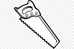 Hand saw Circular saw Clip art - Handsaw Cliparts png download - 558 ...