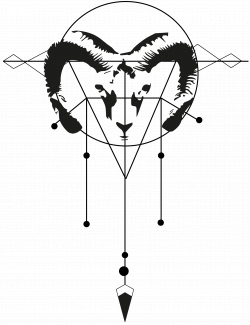 Goemetric Aries Tattoo Variation | Tattoos | Pinterest | Aries ...