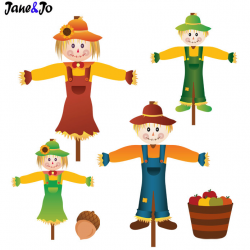 Fall Scarecrow Clipart | Free download best Fall Scarecrow ...