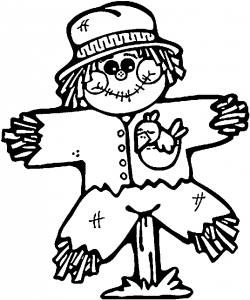 Free Scarecrow Pictures To Color, Download Free Clip Art ...