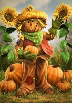 Fall Scarecrow' by Christopher Tackett | 3 Fall clipart ...