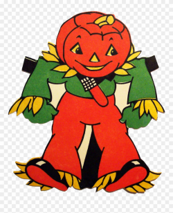 Retro Halloween Fun - Buyenlarge 'scarecrow' Painting Print ...