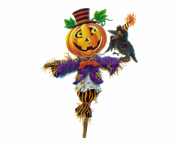 Download - Halloween Scarecrow Clipart Free PNG Images ...
