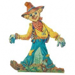 Scarecrow Clipart vintage 1 - 236 X 236 Free Clip Art stock ...