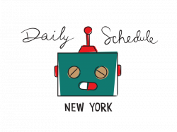 Daily Schedule New York – Daily Schedule New York