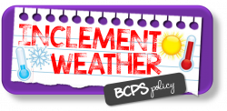Inclement Weather Policy - Pot Spring Elementary