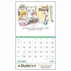 Laughing It Up Wall Calendar | Mines Press
