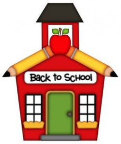 Free clip art of an old fashioned little red school house | Sweet ...