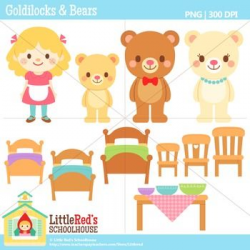 Goldilocks Clipart | Little Red's Schoolhouse - Clip Art ...