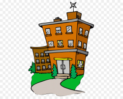 Back To School School Building png download - 490*701 - Free ...