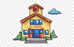 Haven Clipart Old School House - Png Download (#2641835 ...