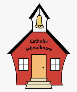 Pictures Of School House - Catholic Schoolhouse Logo #792068 ...