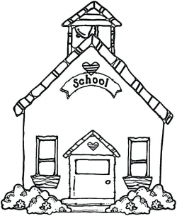 School House Drawing | Free download best School House ...