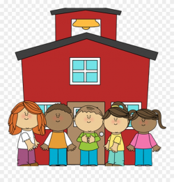 Hight Resolution Of Schoolhouse Clipart School Time - Png ...