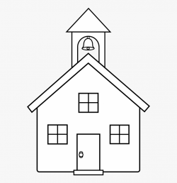 School House Line Art Free Clip Art 94139 School House - Old ...