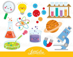 Science kawaii clipart - Scientist clipart - 16035 from ...