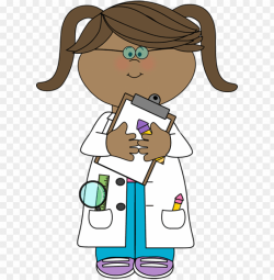 irl scientist with clipboard - kid scientist clipart PNG ...