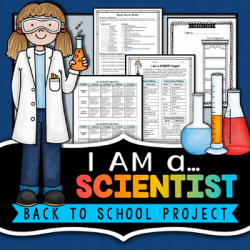 I Am a Scientist - Back to School Science Activity