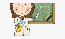 Little Girl Clipart Scientist - Science Class Clip Art ...