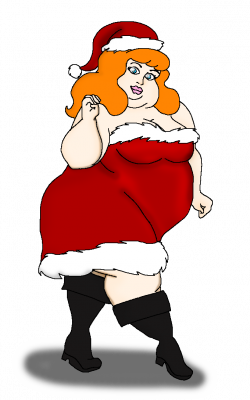 Daphne's Plus Sized Christmas by ARTIST-SRF on DeviantArt
