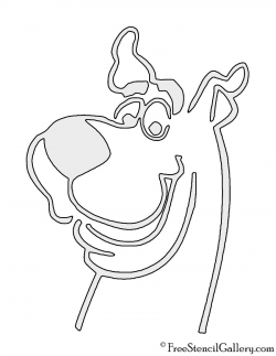 Scooby Doo Stencil | Free Stencil Gallery | to bake ...